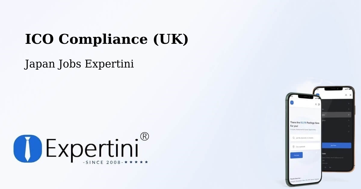 UK Data Protection & ICO Compliance – Date - Japan Jobs Expertini